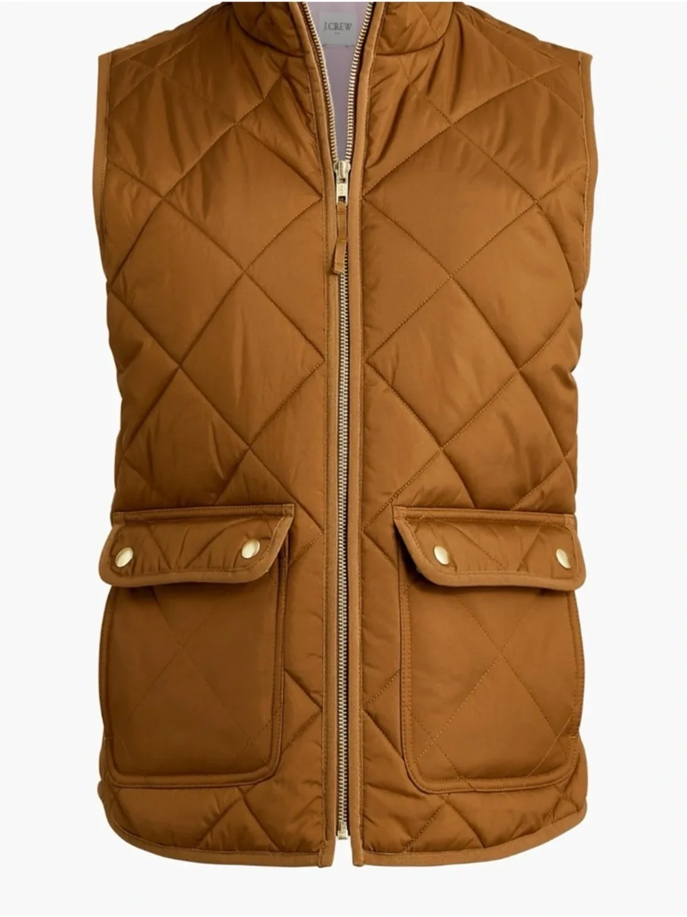 J.crew puffer snap pockets size medium